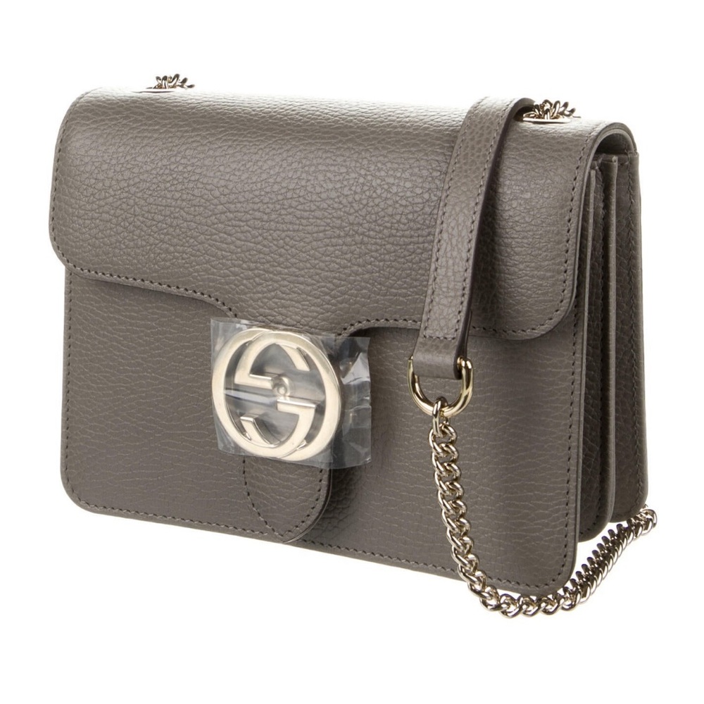 NWT Interlocking GUCCI GREY BAG